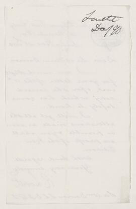 Letter, 25 November 1890