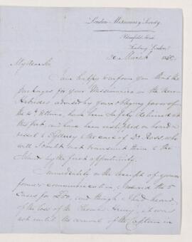 Letter, 30 March 1850