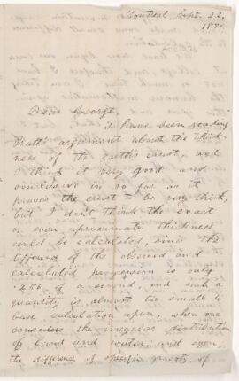 Letter, 22 September 1871