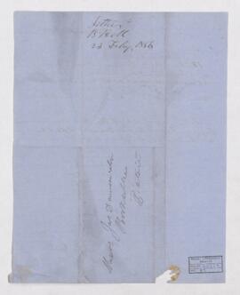 Letter, 23 February 1856