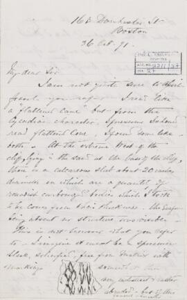 Letter, 26 October 1871