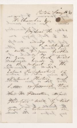 Letter, 16 January 1855