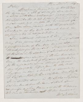 Letter, 8 December 1842