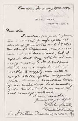 Letter, 27 January 1894