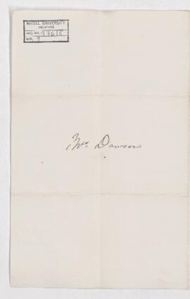 Letter, 3 May 1880