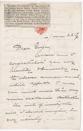 Letter, 22 June 1891