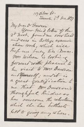 Letter, 8 December 1877