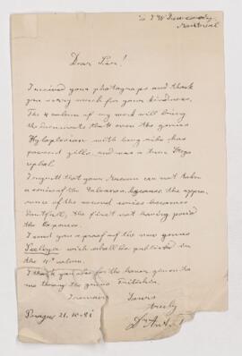 Letter, 21 October 1881