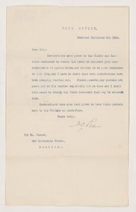 Letter, 8 September 1894