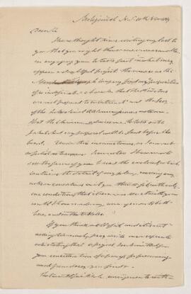 Letter, 10 November 1869
