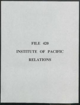 Institute of Pacific Relations