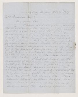 Letter, 19 October 1849