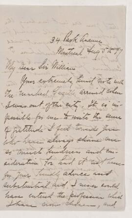 Letter, 5 August 1897