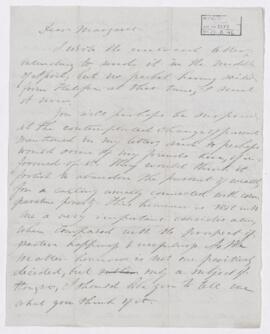 Letter, July 1843