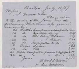 Order, 18 July 1857