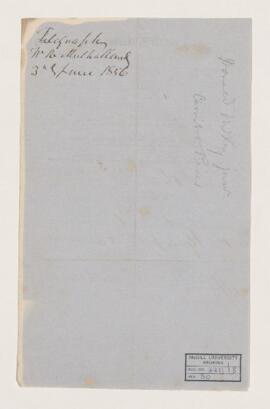 Order, 3 June 1856