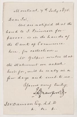 Letter, 7 July 1875