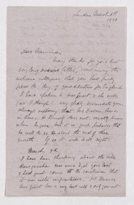 Letter, 6 March 1870