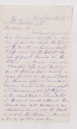 Letter, 10 November 1880