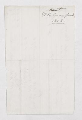 Account, 1858