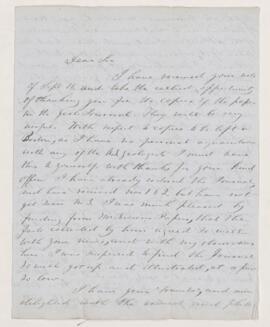 Letter, September 1845