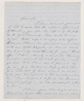 Letter, September 1845