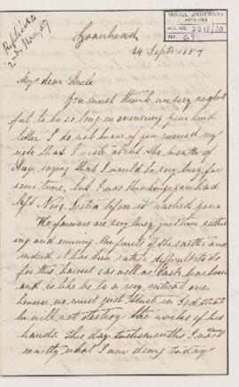 Letter, 24 September 1857