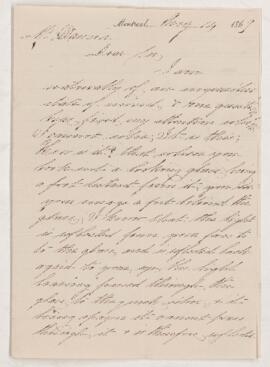 Letter, 14 August 1869