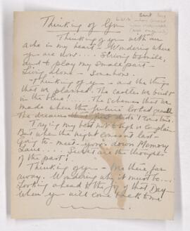 Undated letter