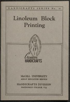 Linoleum block printing
