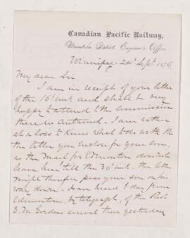 Letter, 24 September 1879