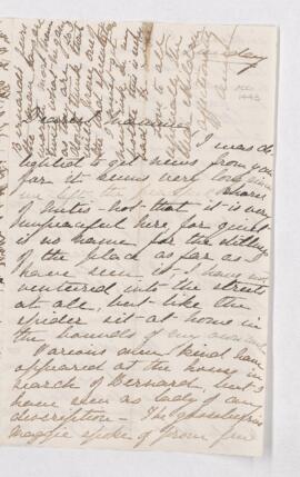 Undated letter from Anna Harrington