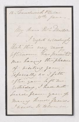 Letter, 30 June 1853?