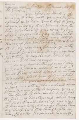 Letter, 7 March 1857