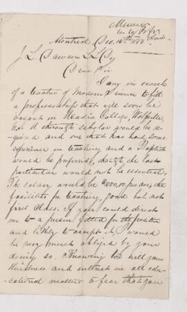 Letter, 16 December 1880