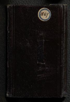 Pocket diaries, 1869-1872