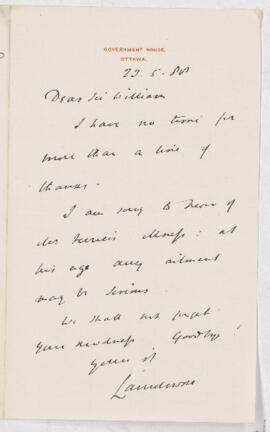 Letter, 23 May 1888