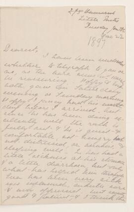 Letter, 22 June 1897