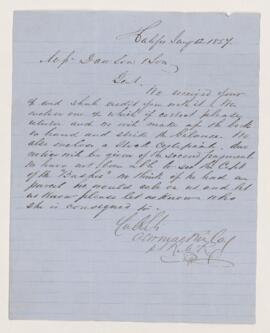 Letter, 12 January 1857