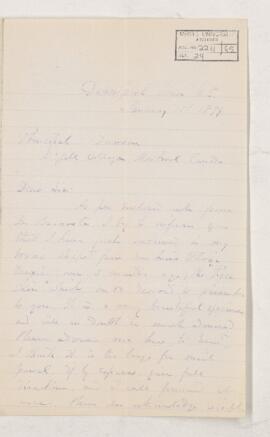 Letter, 15 January 1879