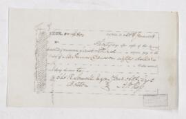 Bill of exchange, 26 June 1838