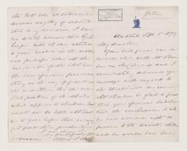 Letter, 3 September 1877