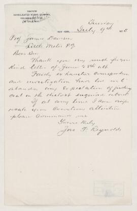 Letter, 9 July 1895