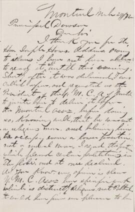 Letter, 29 March 1872