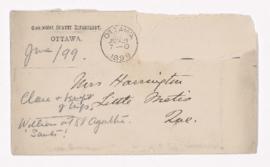 Letter, 21 June 1899