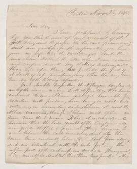 Letter, 25 November 1845