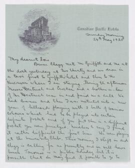 Letter, 24 May 1925