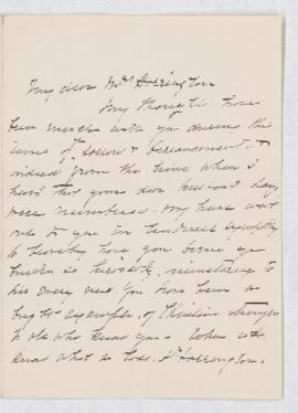 Letter, 8 December 1907