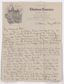 Letter, 28 August 1914
