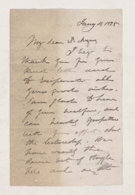 Letter, 11 January 1878